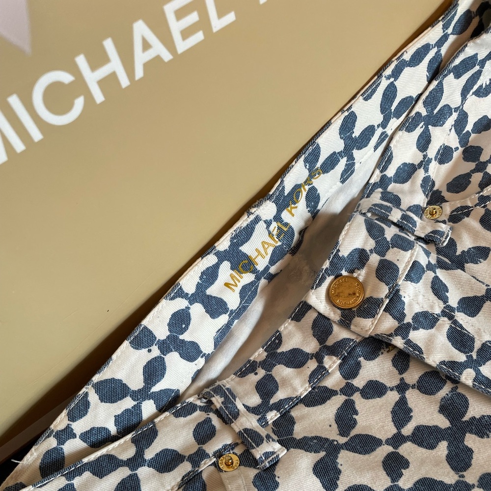 Perfect Cropped Michael Kors Patterned Jeans - image 5